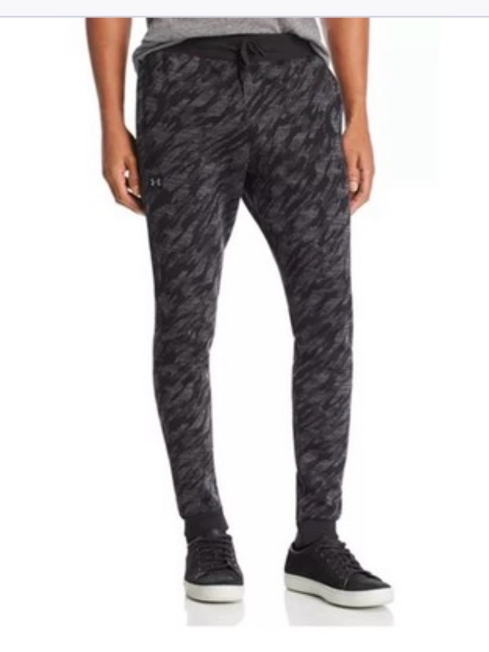 Under Armour Rival Fleece Camo Joggers Men’s XL Black Gray